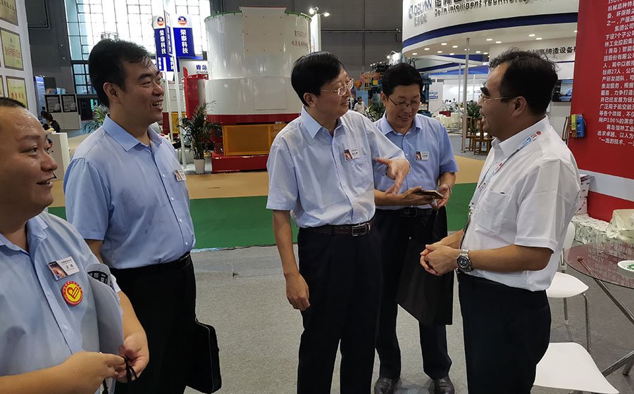 中國機(jī)械工業(yè)聯(lián)合會、中國鑄造協(xié)會張立波會長及相關(guān)領(lǐng)導(dǎo)蒞臨指導(dǎo)
