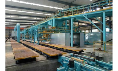 粘土砂鑄造生產(chǎn)線