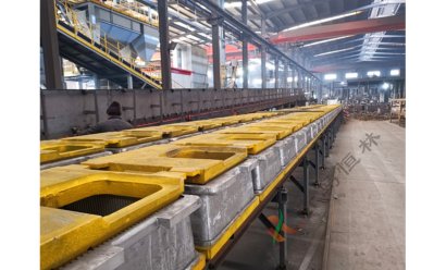 水平分型自動(dòng)化造型生產(chǎn)線