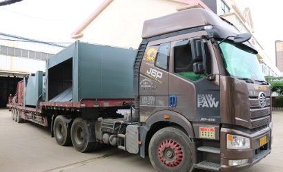 發(fā)營口汽車改裝公司Q6925、6926輥道通過式拋丸機第13車