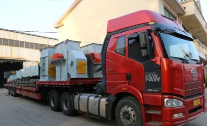 營(yíng)口埃斯威特閥門公司覆膜砂殼型殼芯自動(dòng)化造型線第2車發(fā)貨