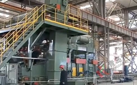 徐工集團(tuán)融申公司QXY2200鋼板預(yù)處理線