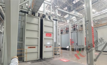 青島恒林工業(yè)集團(tuán)為三一重工(西安)燈塔工廠設(shè)計(jì)制作的寬體礦山車(chē)和支架線兩套大型非標(biāo)清理設(shè)備已投入使用