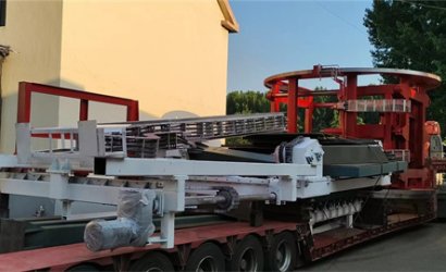 青島恒林工業(yè)集團發(fā)三一重工樹脂砂自動化造型線第7車