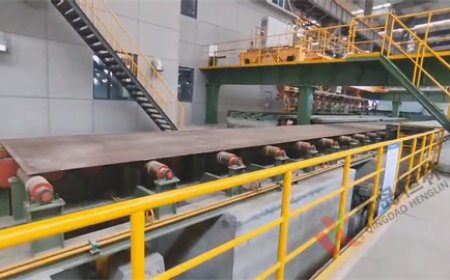 徐工集團(tuán)鋼板預(yù)處理線