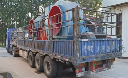 青島恒林工業(yè)集團發(fā)三一重工樹脂砂自動化造型線貨第14車