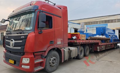 青島恒林工業(yè)集團(tuán)發(fā)河南安陽鋼鐵Q6955中厚板鋼板線第3車